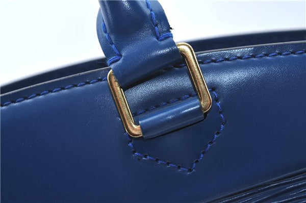 Authentic Louis Vuitton Epi Riviera Hand Bag Blue M48185 LV J1824