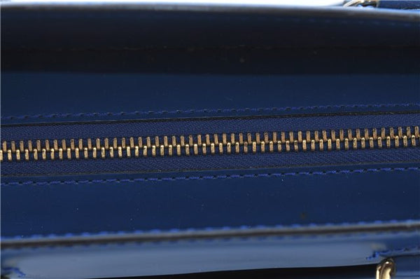 Authentic Louis Vuitton Epi Riviera Hand Bag Blue M48185 LV J1824