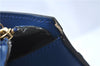 Authentic Louis Vuitton Epi Riviera Hand Bag Blue M48185 LV J1824