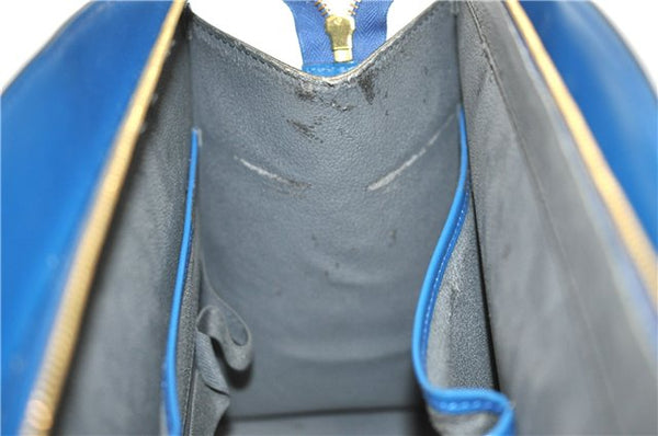 Authentic Louis Vuitton Epi Riviera Hand Bag Blue M48185 LV J1824