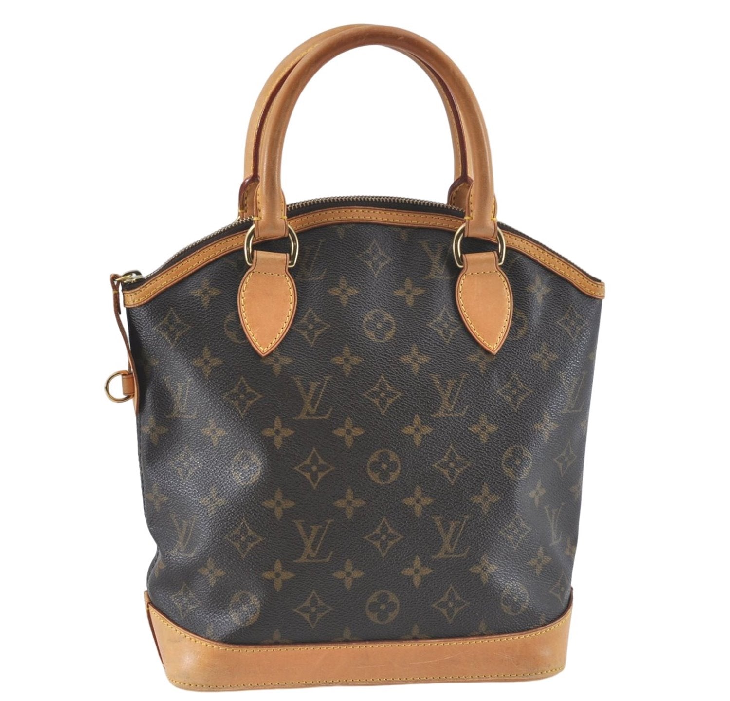 Authentic Louis Vuitton Monogram Lockit Hand Tote Bag M40102 LV J1826