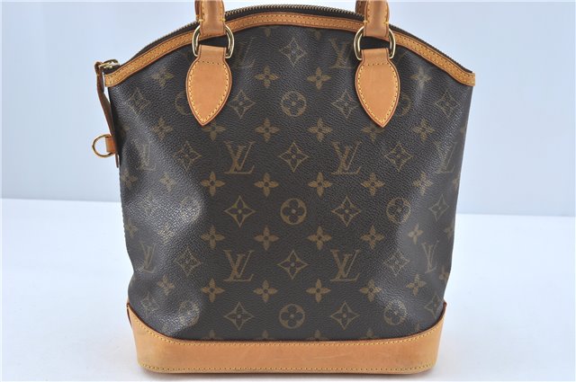 Authentic Louis Vuitton Monogram Lockit Hand Tote Bag M40102 LV J1826