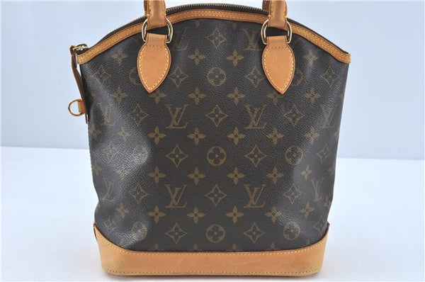 Authentic Louis Vuitton Monogram Lockit Hand Tote Bag M40102 LV J1826