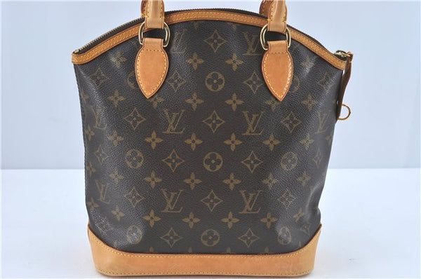 Authentic Louis Vuitton Monogram Lockit Hand Tote Bag M40102 LV J1826