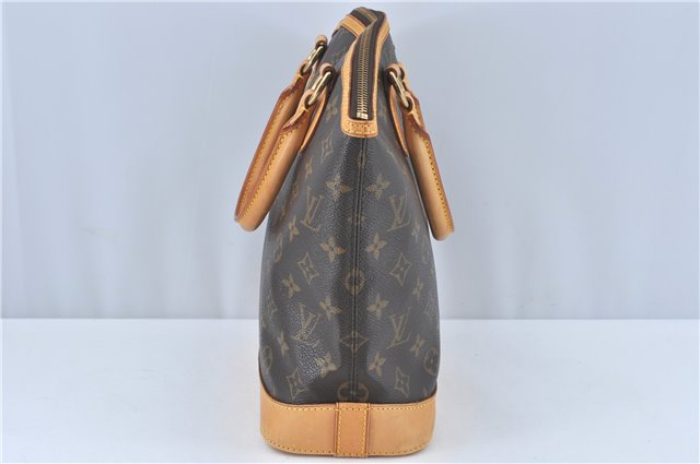 Authentic Louis Vuitton Monogram Lockit Hand Tote Bag M40102 LV J1826