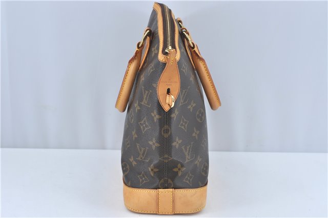 Authentic Louis Vuitton Monogram Lockit Hand Tote Bag M40102 LV J1826