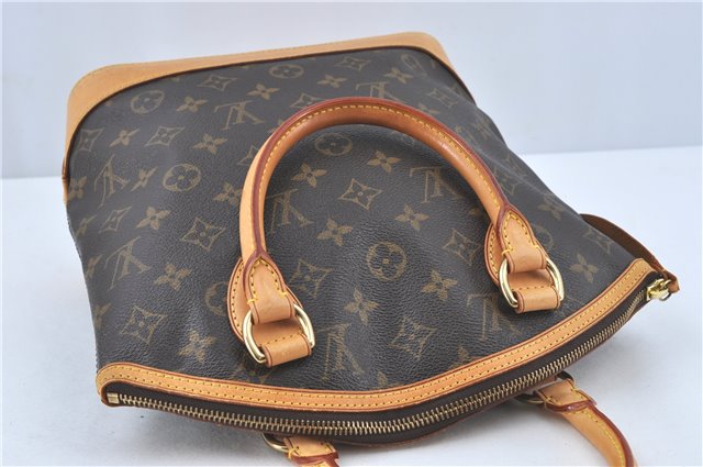 Authentic Louis Vuitton Monogram Lockit Hand Tote Bag M40102 LV J1826