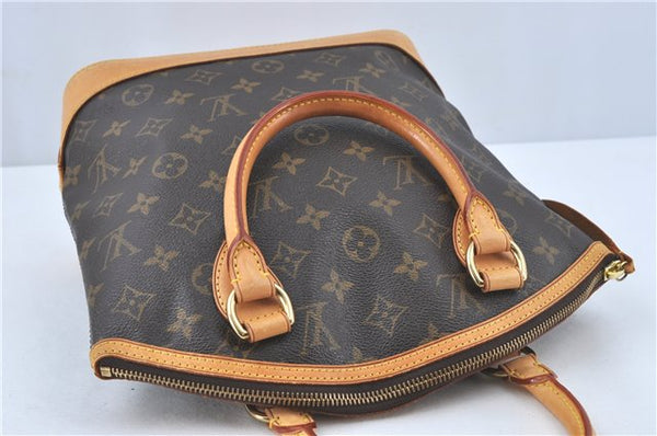 Authentic Louis Vuitton Monogram Lockit Hand Tote Bag M40102 LV J1826