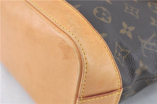 Authentic Louis Vuitton Monogram Lockit Hand Tote Bag M40102 LV J1826