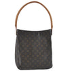 Authentic Louis Vuitton Monogram Looping GM Shoulder Bag M51145 LV J1827