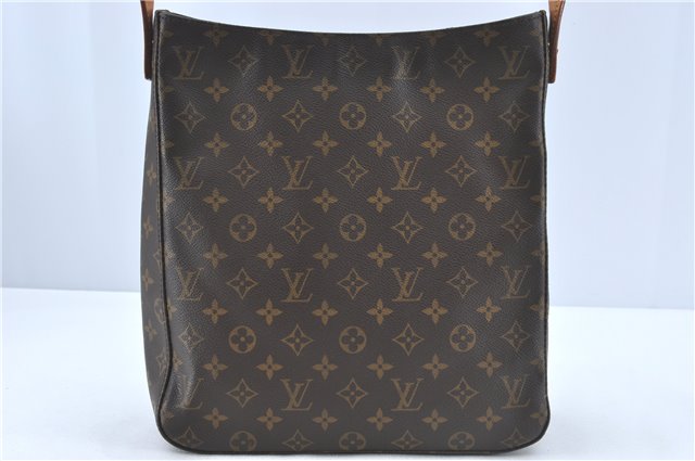 Authentic Louis Vuitton Monogram Looping GM Shoulder Bag M51145 LV J1827