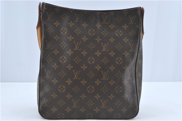 Authentic Louis Vuitton Monogram Looping GM Shoulder Bag M51145 LV J1827