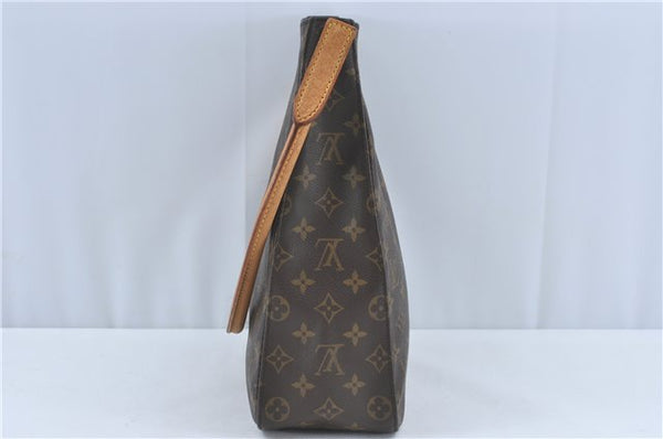 Authentic Louis Vuitton Monogram Looping GM Shoulder Bag M51145 LV J1827