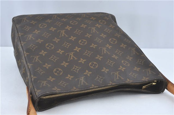 Authentic Louis Vuitton Monogram Looping GM Shoulder Bag M51145 LV J1827