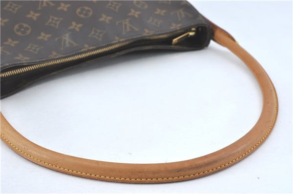 Authentic Louis Vuitton Monogram Looping GM Shoulder Bag M51145 LV J1827