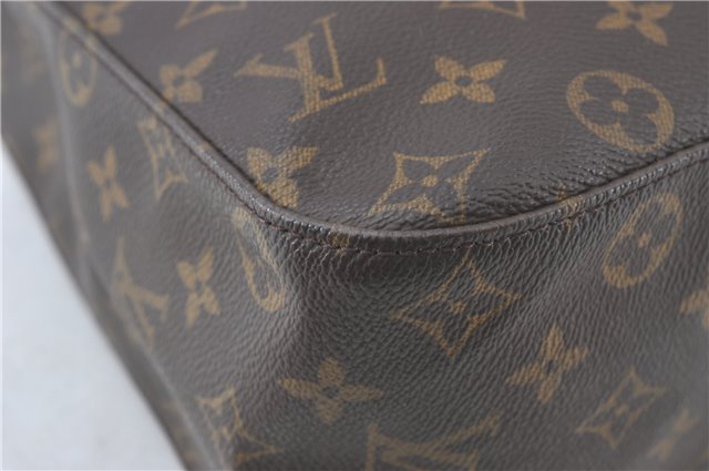 Authentic Louis Vuitton Monogram Looping GM Shoulder Bag M51145 LV J1827