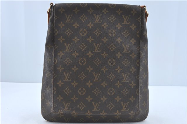 Authentic Louis Vuitton Monogram Musette Shoulder Cross Body Bag M51256 LV J1828