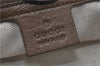Authentic GUCCI Horsebit Shoulder Tote Bag Leather 623694 Brown J1832