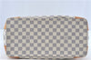 Auth Louis Vuitton Damier Azur Hampstead MM Shoulder Tote Bag N51206 LV J1833