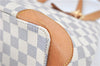 Auth Louis Vuitton Damier Azur Hampstead MM Shoulder Tote Bag N51206 LV J1833