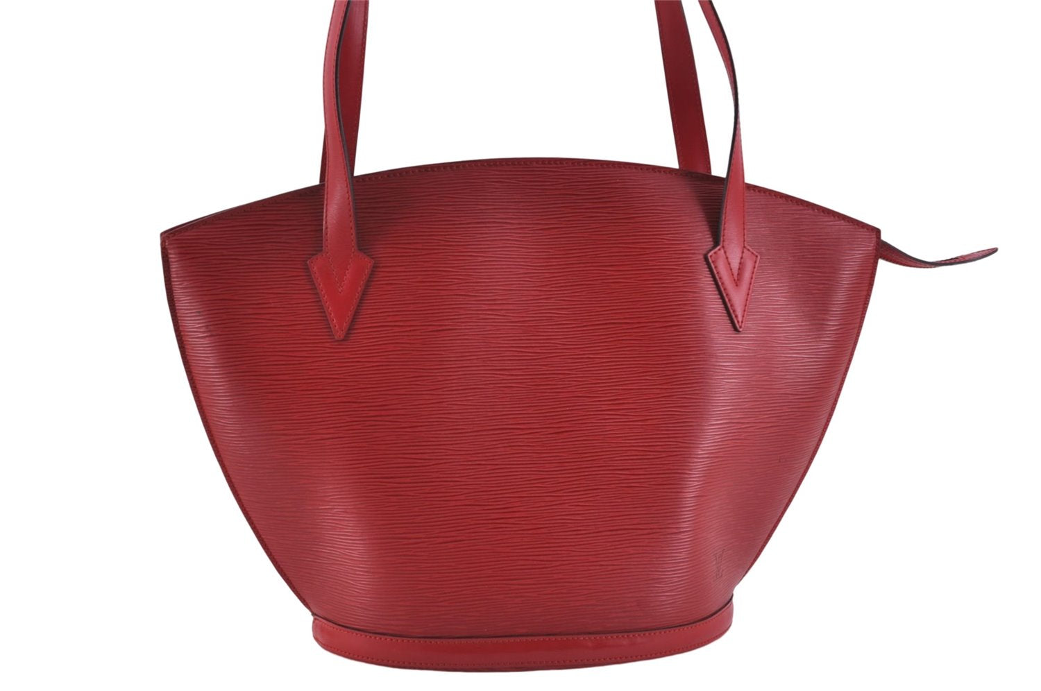 Auth Louis Vuitton Epi Saint Jacques Shopping Shoulder Bag Red M52267 LV J1835