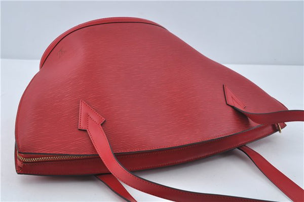 Auth Louis Vuitton Epi Saint Jacques Shopping Shoulder Bag Red M52267 LV J1835