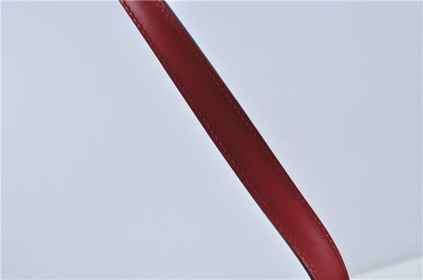 Auth Louis Vuitton Epi Saint Jacques Shopping Shoulder Bag Red M52267 LV J1835