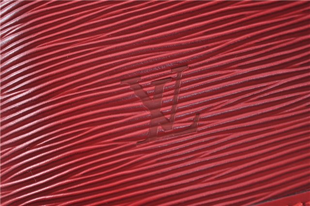 Auth Louis Vuitton Epi Saint Jacques Shopping Shoulder Bag Red M52267 LV J1835