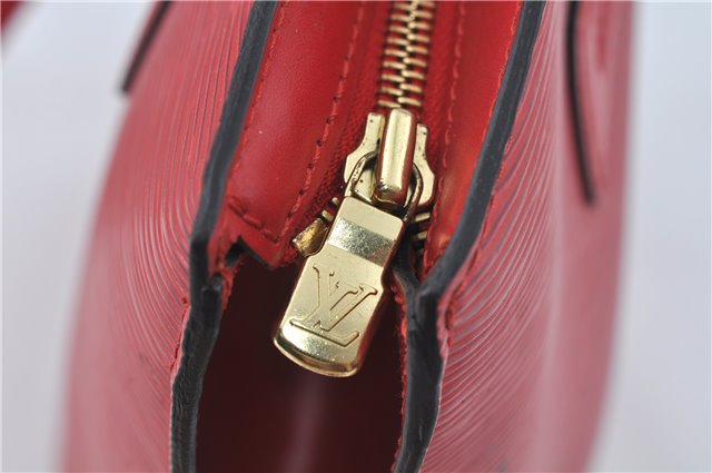 Auth Louis Vuitton Epi Saint Jacques Shopping Shoulder Bag Red M52267 LV J1835