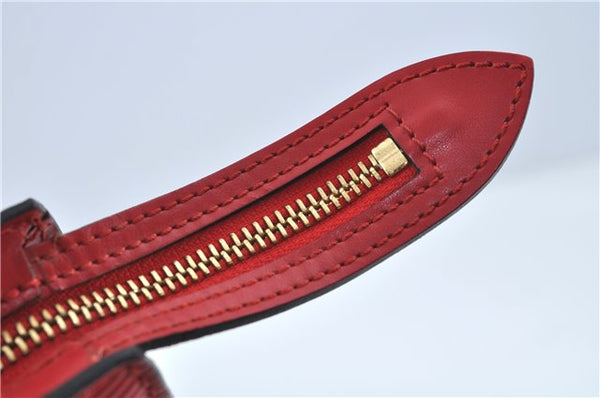 Auth Louis Vuitton Epi Saint Jacques Shopping Shoulder Bag Red M52267 LV J1835