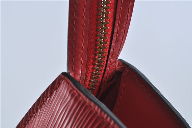 Auth Louis Vuitton Epi Saint Jacques Shopping Shoulder Bag Red M52267 LV J1835