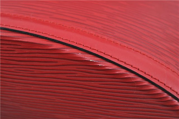 Auth Louis Vuitton Epi Saint Jacques Shopping Shoulder Bag Red M52267 LV J1835