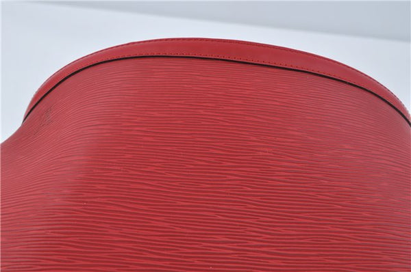 Auth Louis Vuitton Epi Saint Jacques Shopping Shoulder Bag Red M52267 LV J1835