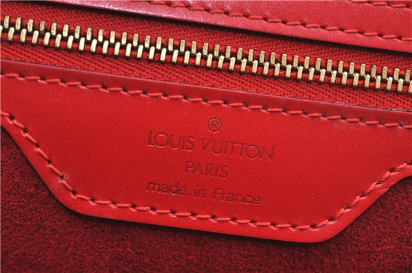 Auth Louis Vuitton Epi Saint Jacques Shopping Shoulder Bag Red M52267 LV J1835