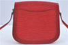 Auth Louis Vuitton Epi Saint Cloud GM Shoulder Cross Bag Red M52197 LV J1836