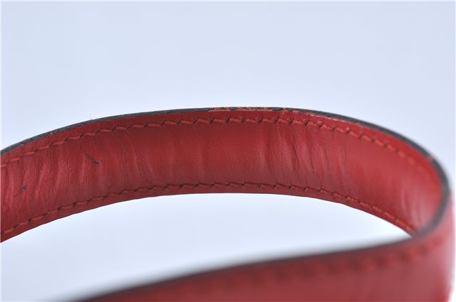 Auth Louis Vuitton Epi Saint Cloud GM Shoulder Cross Bag Red M52197 LV J1836