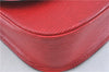 Auth Louis Vuitton Epi Saint Cloud GM Shoulder Cross Bag Red M52197 LV J1836