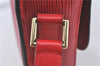 Auth Louis Vuitton Epi Saint Cloud GM Shoulder Cross Bag Red M52197 LV J1836