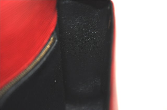 Auth Louis Vuitton Epi Saint Cloud GM Shoulder Cross Bag Red M52197 LV J1836