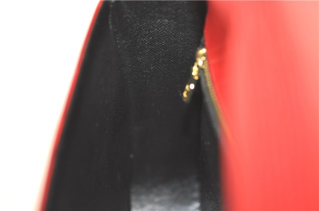 Auth Louis Vuitton Epi Saint Cloud GM Shoulder Cross Bag Red M52197 LV J1836