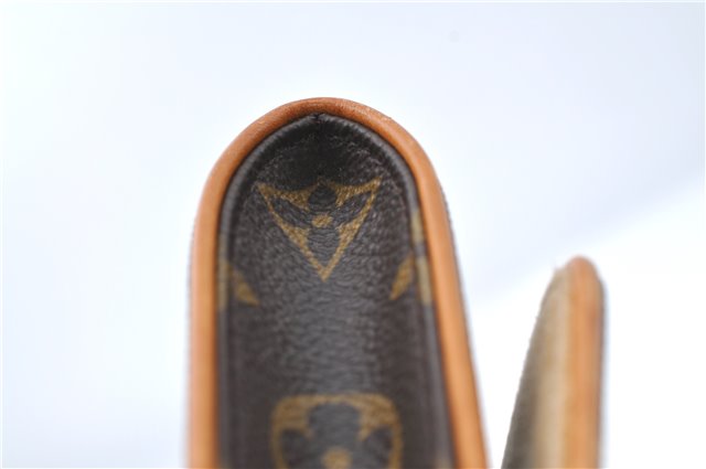 Authentic Louis Vuitton Monogram Pochette Twin GM Shoulder Bag M51852 LV J1837