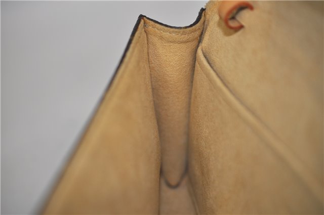 Authentic Louis Vuitton Monogram Pochette Twin GM Shoulder Bag M51852 LV J1837