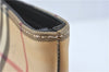 Authentic BURBERRY Vintage Nova Check Tote Shoulder Bag PVC Leather Beige J1838