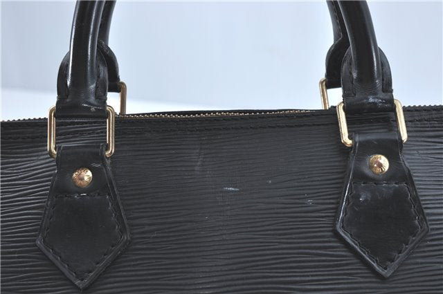 Authentic Louis Vuitton Epi Speedy 30 Hand Boston Bag Black M59022 LV J1840