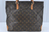 Authentic Louis Vuitton Monogram Cabas Mezzo Tote Bag M51151 LV J1842