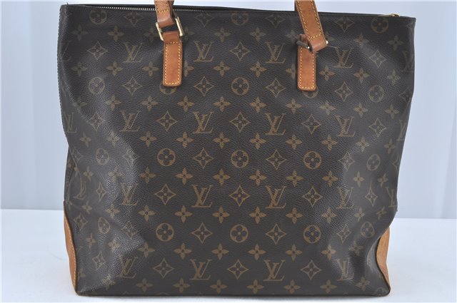 Authentic Louis Vuitton Monogram Cabas Mezzo Tote Bag M51151 LV J1842