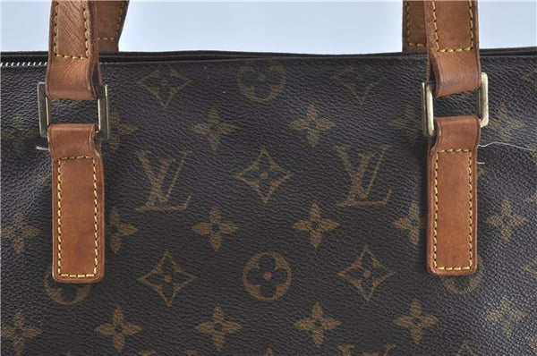 Authentic Louis Vuitton Monogram Cabas Mezzo Tote Bag M51151 LV J1842