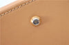 Authentic BURBERRY Vintage Leather Hand Bag Purse Beige J1846