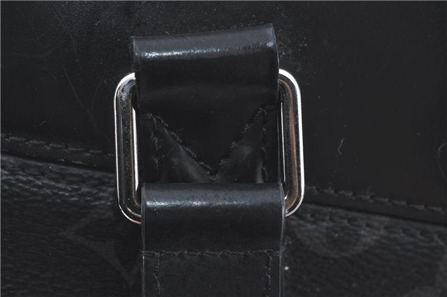 Auth Louis Vuitton Monogram Eclipse Briefcase Explorer Black M40566 LV J1849
