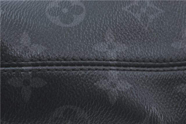 Auth Louis Vuitton Monogram Eclipse Briefcase Explorer Black M40566 LV J1849